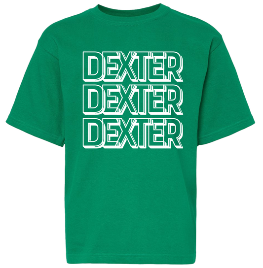Dexter Outlines - Short Sleeve Cotton T-Shirt