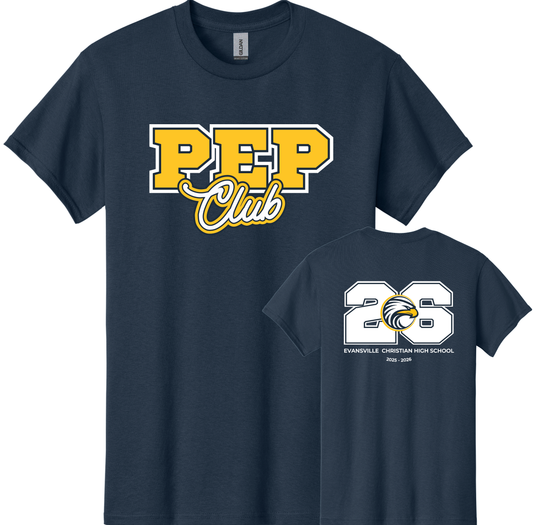 ECHS Pep Club - Short Sleeve Cotton T-Shirt