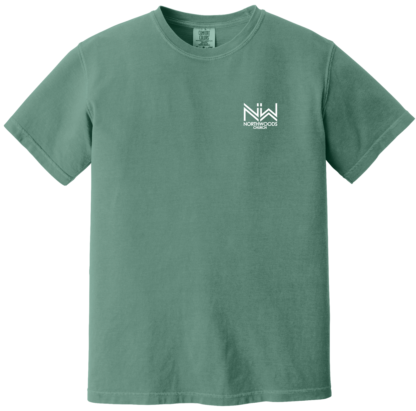 Church Building - Pigment Dyed Short Sleeve T-Shirt