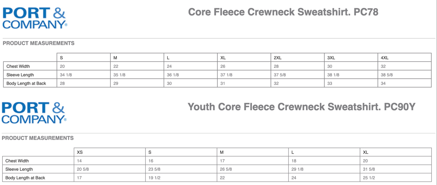 ECS Cheer Crew Sweatshirt