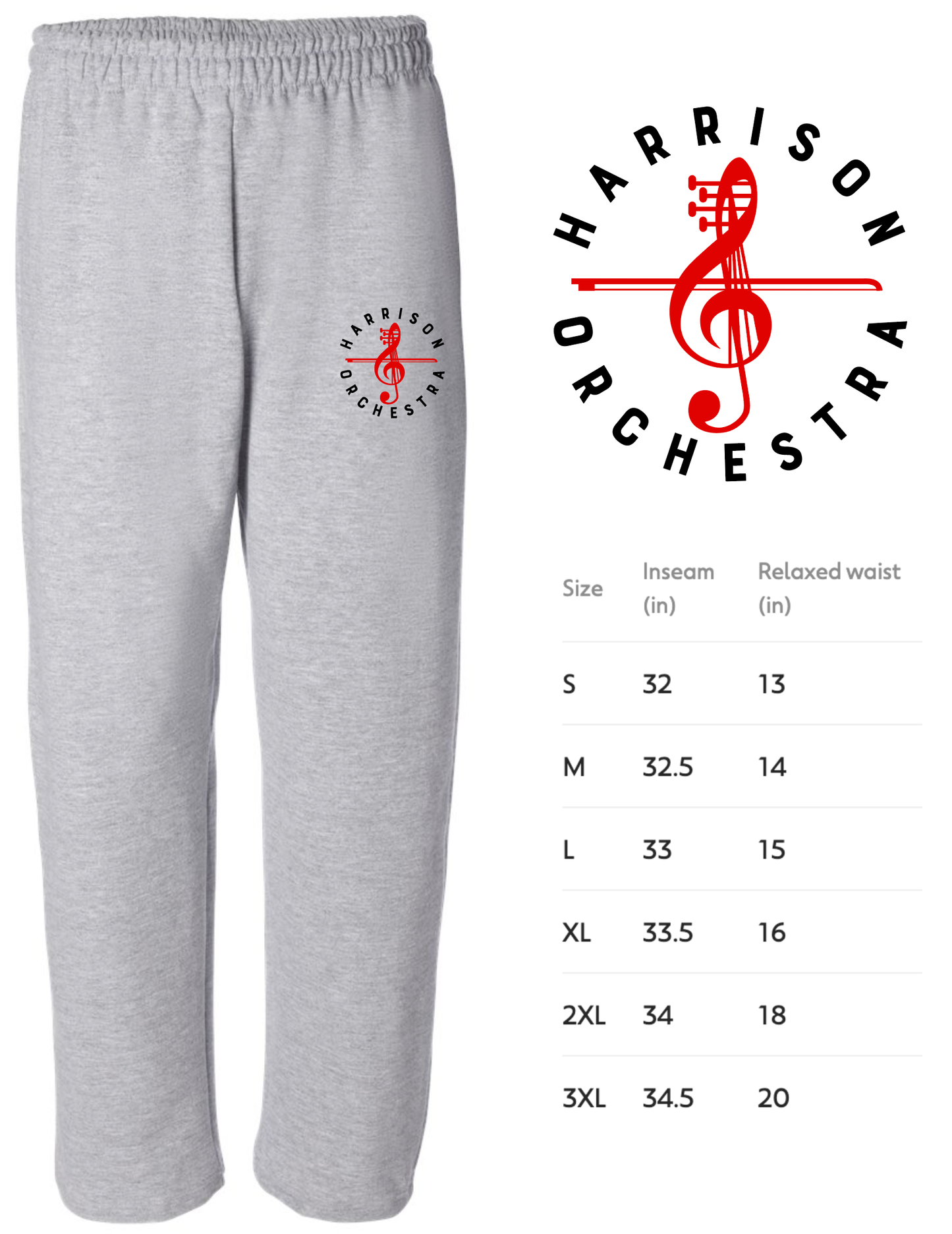 HHS Orchestra - Sweatpants