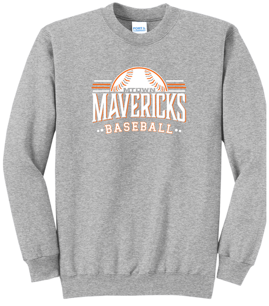 Mav Arched - Crewneck Sweatshirt