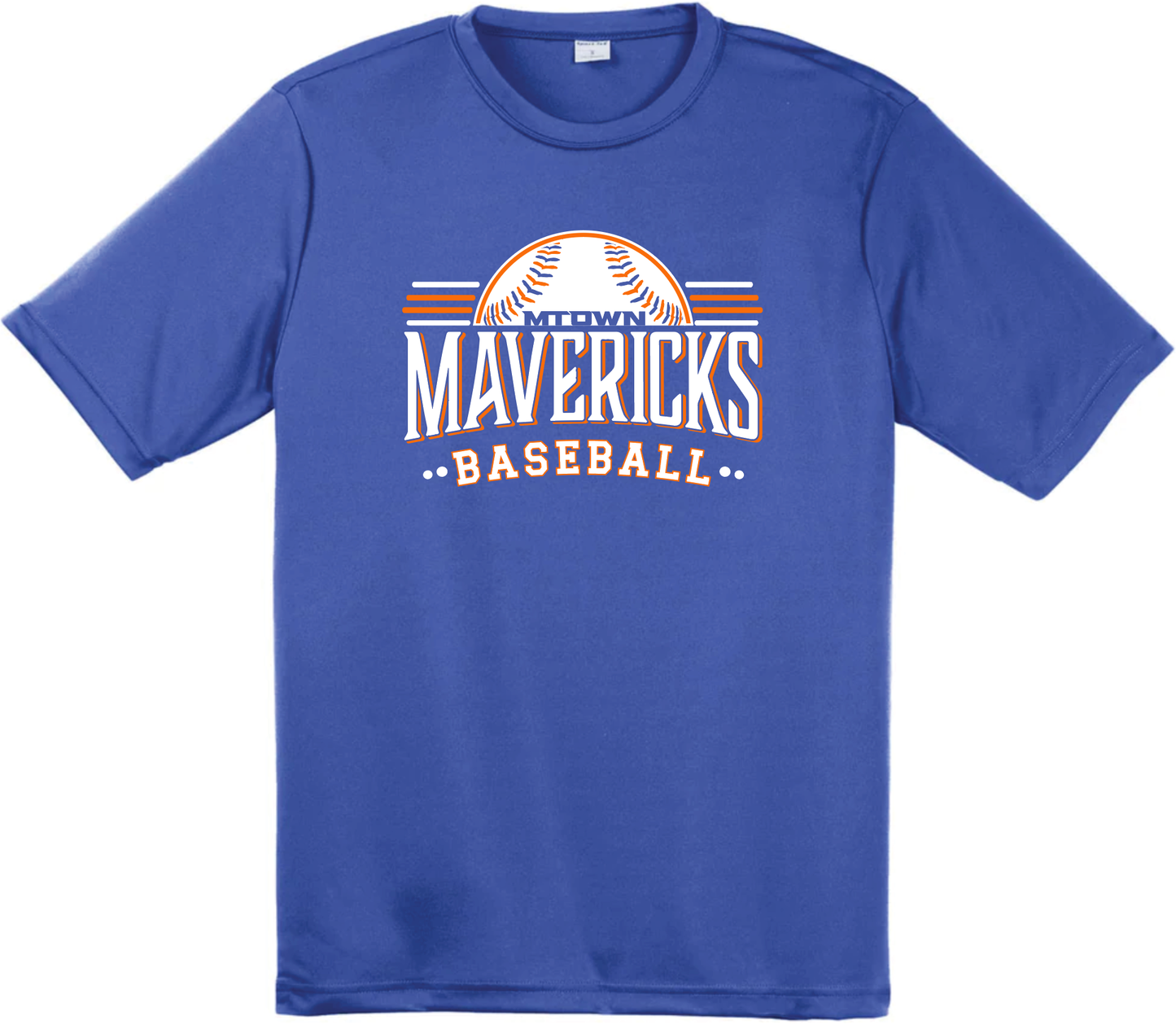 Mav Arched - Short Sleeve Polyester T-Shirt